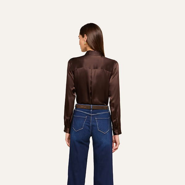 TYLER BLOUSE DARK JAVA