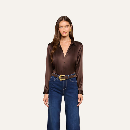 TYLER BLOUSE DARK JAVA
