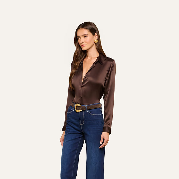 TYLER BLOUSE DARK JAVA
