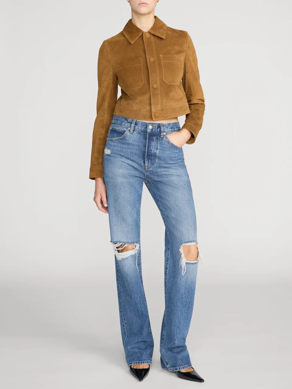 THE SUEDE SMALL JACKET