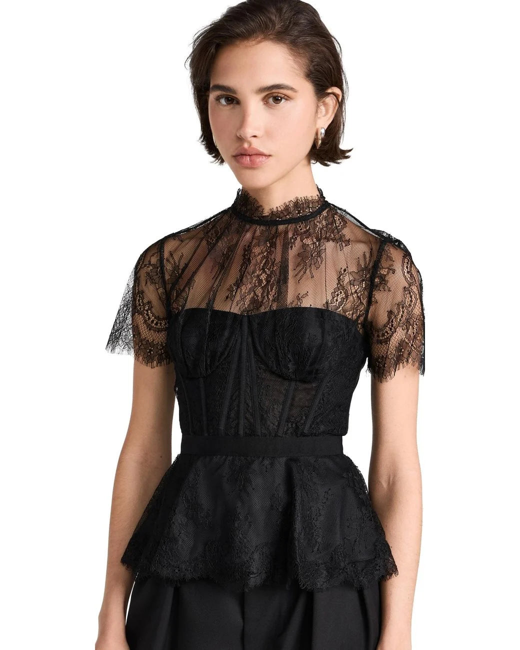 KEHLANI LACE BUSTIER TOP